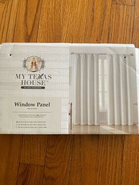 MY TEXAS HOUSE 3, window curtains.